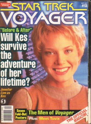 Star Trek Voyager Magazine n. 13 - September 1997 ed. Starlog. Rivista in Inglese