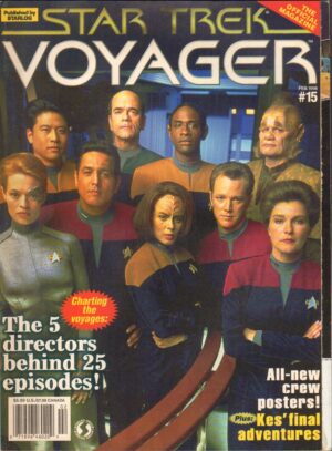 Star Trek Voyager Magazine n. 15 - September 1998 ed. Starlog. Rivista in Inglese
