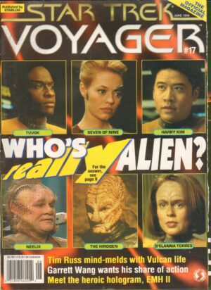 Star Trek Voyager Magazine n. 17 - June 1998 ed. Starlog. Rivista in Inglese