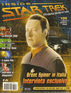 Inside Star Trek Magazine n. 46 - 135 Luglio, Agosto 2008 con inserto Inside Stick