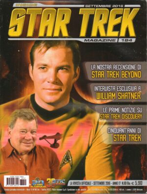 Inside Star Trek Magazine n. 101 – 184 Settembre 2016 con inserto Inside Stick
