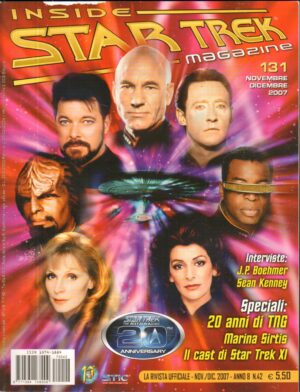 Inside Star Trek Magazine n. 42 - 131 Novembre, Dicembre 2007 con inserto Inside Stick