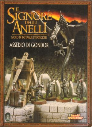 Assedio di Gondor. Il Signore degli Anelli. Gioco di Battaglie Strategiche ed. Games Workshop