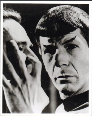 Fotografia Star Trek signor Spock interpretato da Leonard Nimoy