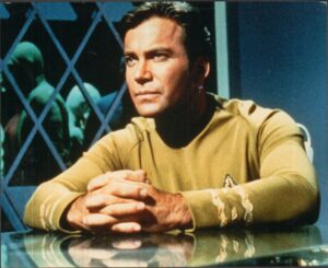 Fotografia Star Trek Capitano James T. Kirk interpretato da William Shatne