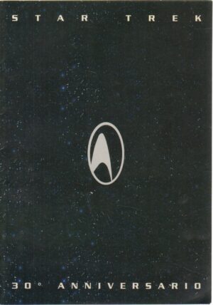 Opuscolo Star Trek 30° Anniversario ed. STIC Star Trek Italian Club