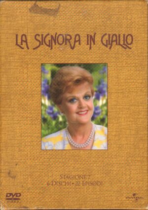 La signora in giallo Stagione 7 Completa. Episodi 1-22. Cofanetto con n. 6 DVD in Italiano