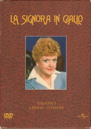 La Signora in Giallo Stagione 8 Completa. Episodi 1-22 con n. 6 DVD in Italiano con Cofanetto