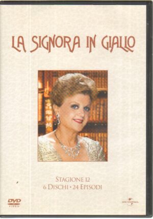 La signora in giallo Stagione 12 Completa. Box con n. 6 DVD in Italiano