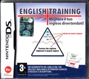 English Training : Migliora Il Tuo Inglese Divertendoti Videogioco per Nintendo DS di Nintendo Multilingua, Triangolo Blu
