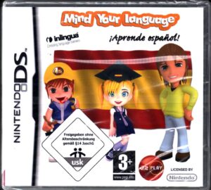 Mind Your Spanish Videogioco per Nintendo DS di Virgin InteractiveMultilingua, Triangolo Rosa