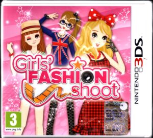 Girls' Fashion Shoot Videogioco per Nintendo 3DS in Inglese di Koch Media Multilingua, Triangolo Rosa