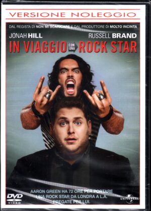 In Viaggio Con Una Rock Star  DVD in Italiano Russell Brand Versione Noleggio