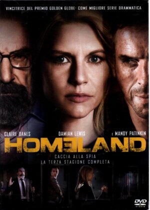 Homeland.Terza Stagione Completa 3 con 4 DVD in Italiano