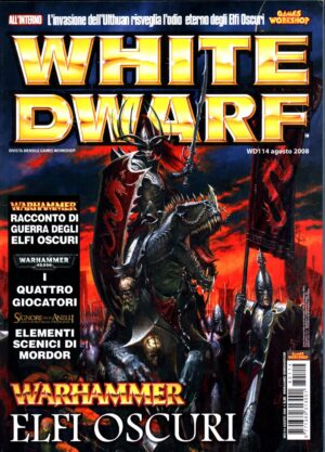Rivista White Dwarf WD n.114 Agosto 2008 . Warhammer ed. Games Workshop