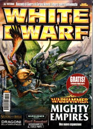 Rivista White Dwarf WD n. 101 Luglio 2007. Warhammer ed. Games Workshop