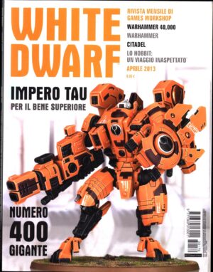 Rivista White Dwarf WD Aprile 2013. Warhammer ed. Games Workshop