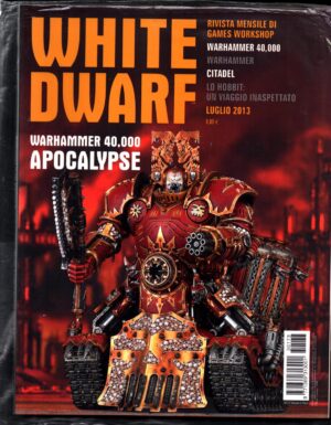 Rivista White Dwarf WD Luglio 2013. Warhammer ed. Games Workshop