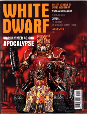 Rivista White Dwarf WD Luglio 2013. Warhammer ed. Games Workshop