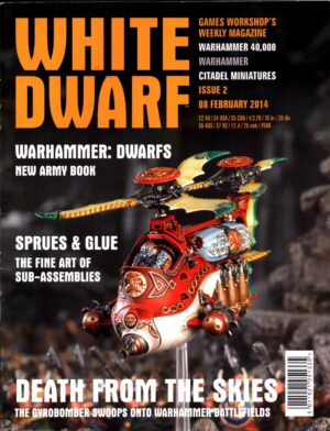 Rivista White Dwarf WD 8 February 2014. Warhammer - In Inglese ed. Games Workshop