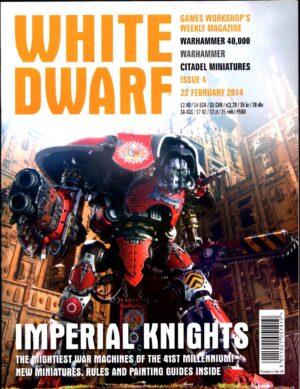 Rivista White Dwarf WD 22 February 2014. Warhammer - In Inglese ed. Games Workshop