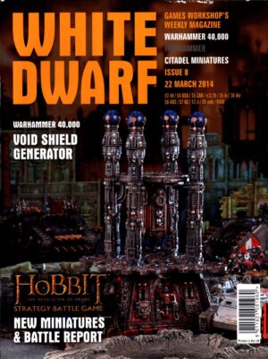 Rivista White Dwarf WD  22 March  2014. Warhammer - In Inglese ed. Games Workshop