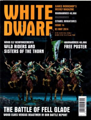 Rivista White Dwarf WD 3May 2014. Warhammer - In Inglese ed. Games Workshop