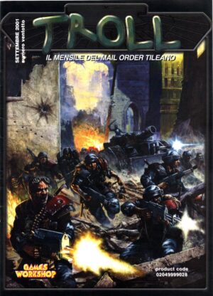 Rivista Troll n. 28 Settembre 2001. Mensile del Mail Order Tileano. Warhammer ed. Games Workshop