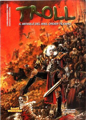 Rivista Troll n.27 Luglio/Agosto 2001 . Mensile del Mail Order Tileano. Warhammer ed. Games Workshop