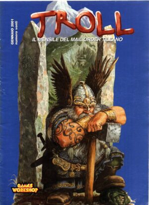 Rivista Troll n. 20 Gennaio 2001 . Mensile del Mail Order Tileano. Warhammer ed. Games Workshop