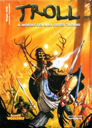 Rivista Troll n. 36 Maggio 2002 . Mensile del Mail Order Tileano. Warhammer ed. Games Workshop