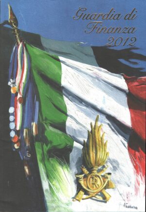 Calendario Guardia di Finanza Anno 2012 - Senza Cordoncino Originale