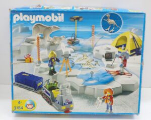 Playmobil 3184. Esplorazioni Tra I Ghiacci con Scatola Originale - NON COMPLETO