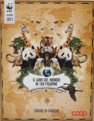 Il giro del mondo in 180 figurine. di WWF ed. COOP Completo