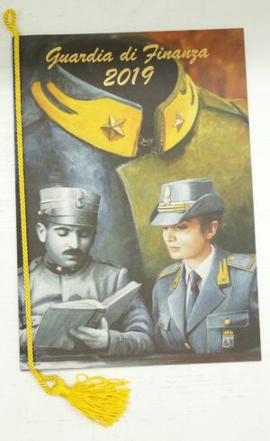 Calendario Guardia di Finanza Anno 2019. Con Cordoncino Originale