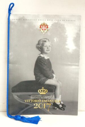 Calendario Ordini Dinastici della Real Casa di Savoia Anno 2017. Con Cordoncino Originale
