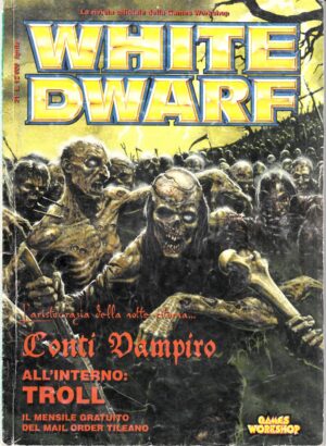 Rivista White Dwarf WD n. 31 Aprile 2001. Warhammer ed. Games Workshop