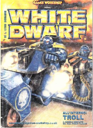 Rivista White Dwarf WD n. 38 Dicembre 2001. Warhammer ed. Games Workshop