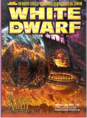 Rivista White Dwarf WD n. 55 Giugno 2003. Warhammer ed. Games Workshop