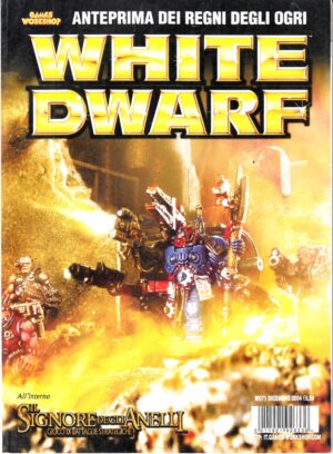 Rivista White Dwarf WD n. 71 Dicembre 2004. Warhammer ed. Games Workshop