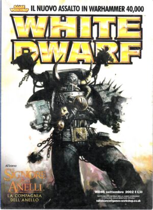 Rivista White Dwarf WD n. 46 Settembre 2002. Warhammer ed. Games Workshop