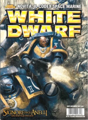 Rivista White Dwarf WD n. 70 Novembre 2004. Warhammer ed. Games Workshop