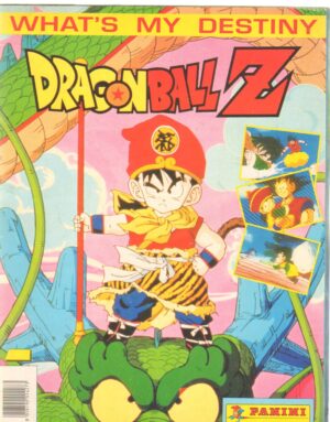 Album figurine DragonBall Z. What's my Destiny. Panini Album Non Completo con 162 Figurine attaccate su 240.