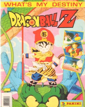 Album figuine DragonBall Z. What's my Destiny. Panini. Album Non Completo con 75 Figurine attaccate su 240