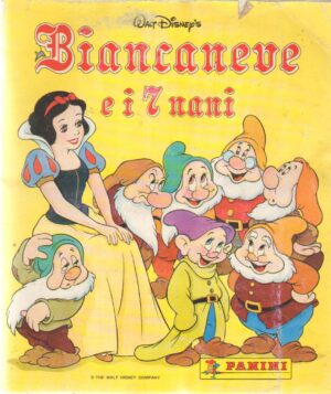 Album figurine Biancaneve e i 7 nani . Walt Disney. Panini.  Album Vuoto