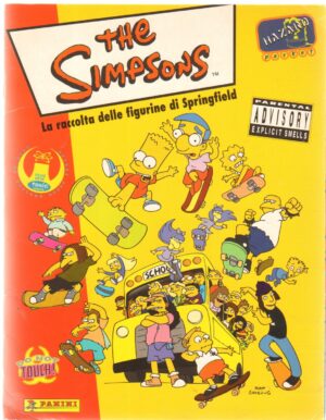 Album figurine The Simpson. Panini. Album Quasi Completo 3 figurine mancanti su 150