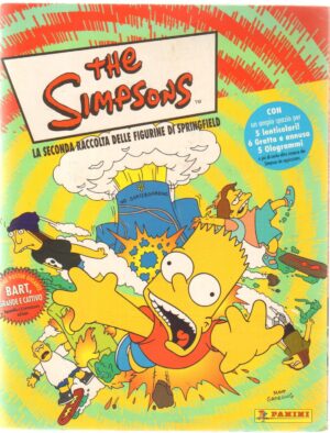 Album figurine The Simpson. Panini . Album Quasi Completo 22 figurine mancanti su 124