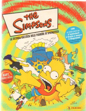 Album figurine The Simpson. Panini  Album Quasi Completo 11 figurine mancanti su 124
