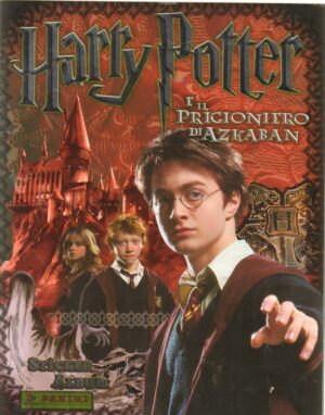 Album figurine Harry Potter e il Prigioniero di Azkaban. Panini Album Non completo con 22 figurine attaccate su 240 + 7 figurine da attacare