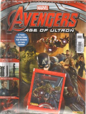 Album figurine. Marvel Avengers Age of Ultron. Panini. Album Nuovo + 1 bustina di figurine